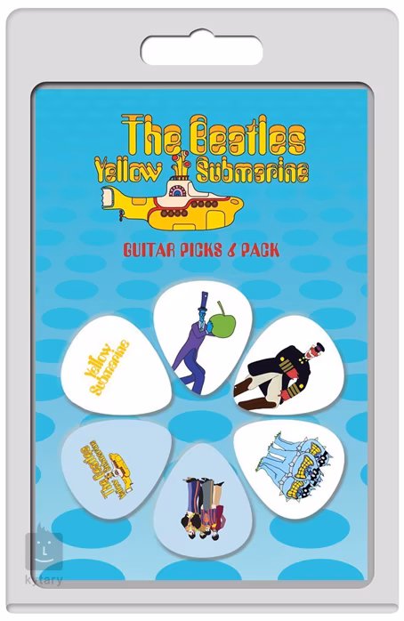 Perri's Leathers Beatles Picks Picks VII Yellow Submarine - Signature trsátka
