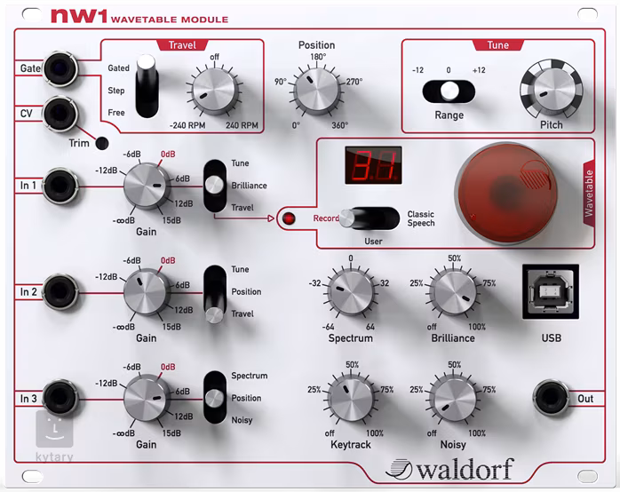 Waldorf NW1 Wavetable - Syntezátor