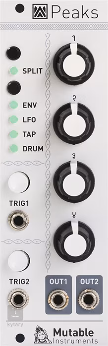 Mutable-Instruments Peaks - Eurorack modul