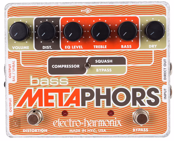 Electro-Harmonix Bass Metaphors - Baskytarový efekt