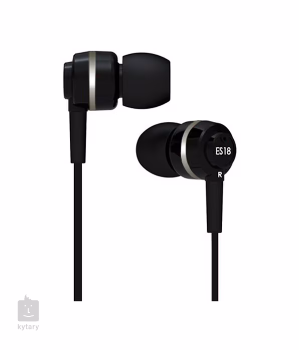 SoundMAGIC ES18 Black Silver - In-Ear sluchátka
