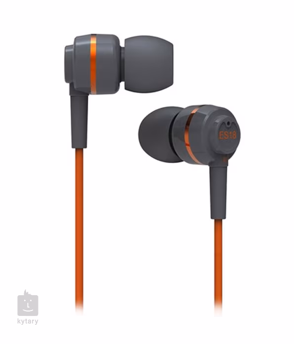 SoundMAGIC ES18 Grey Orange - In-Ear sluchátka