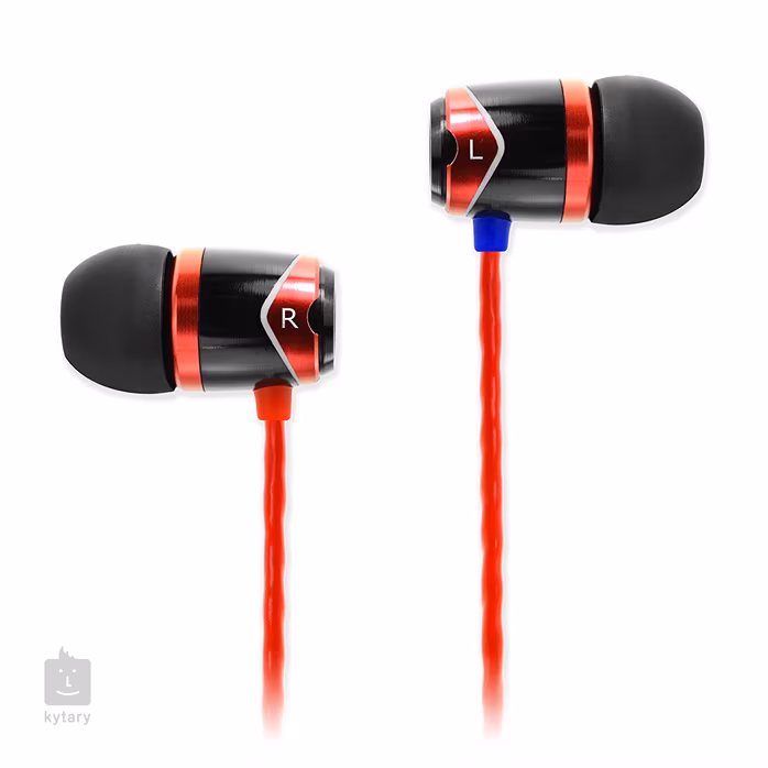 SoundMAGIC E10 Black Red - In-Ear sluchátka
