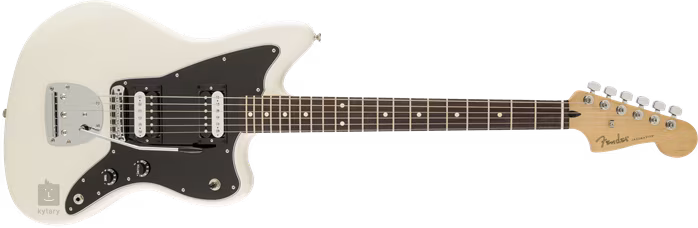 Fender Standard Jazzmaster HH PF OWT - Elektrická kytara