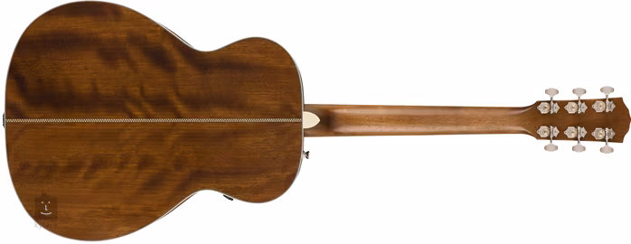 Fender PM-TE Standard Travel ALL MAH NAT - Elektroakustická kytara