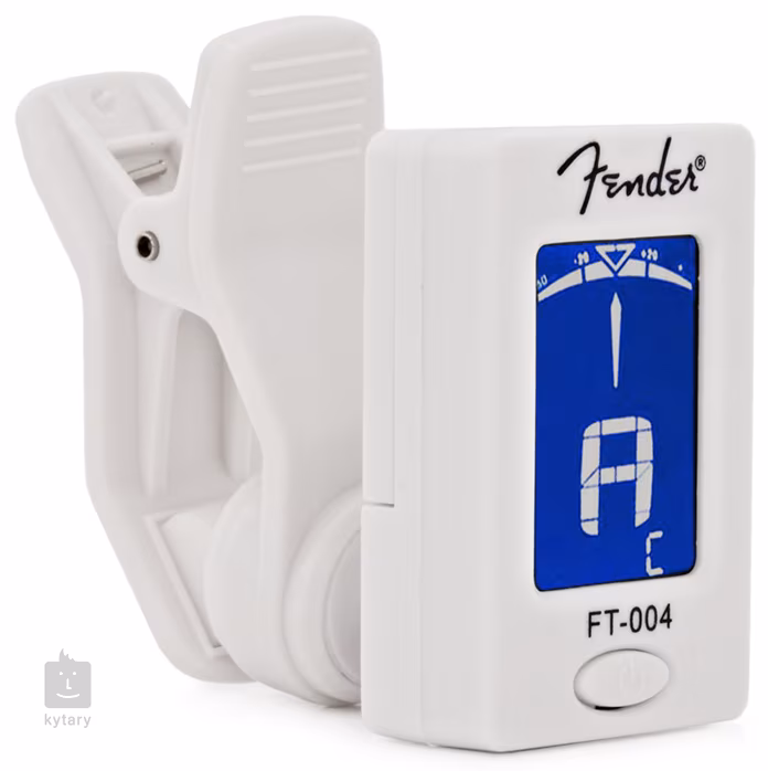Fender FT-004 White - Klipová ladička