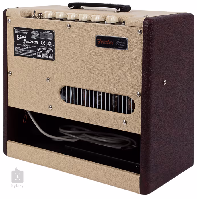 Fender Blues Junior III Bordeaux Reserve - Kytarové lampové kombo