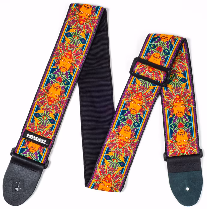 Dunlop Jimi Hendrix Poster Strap - Kytarový popruh