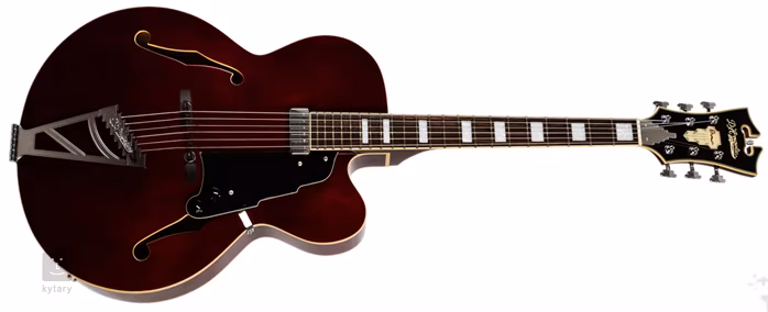 D'Angelico Premier EXL-1 Trans Wine - Semiakustická kytara