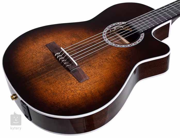 La Patrie Arena Pro CW Burnt Umber Crescent II - Klasická elektroakustická kytara