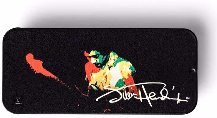 Dunlop Jimi Hendrix Pick Tin Band of Gypsys - Signature trsátka