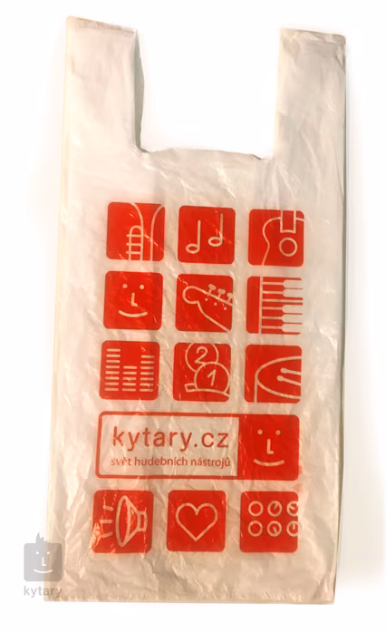 Kytary.cz Taška Custom Šust HDPE IGLT White - Igelitová taška