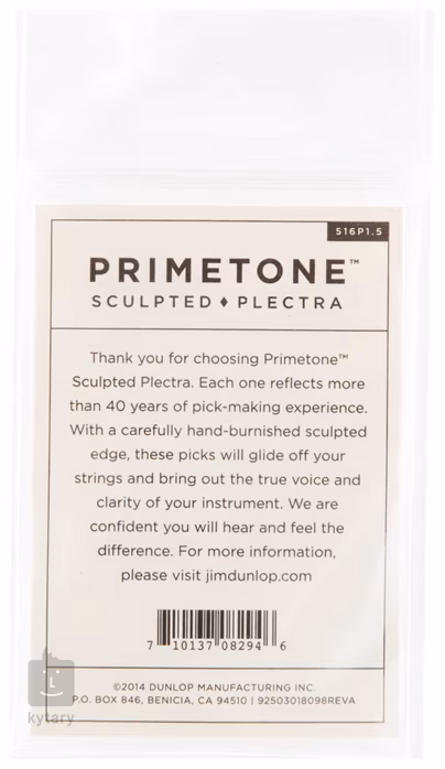 Dunlop Primetone Small Triangle 1.5 with Grip - Trsátka