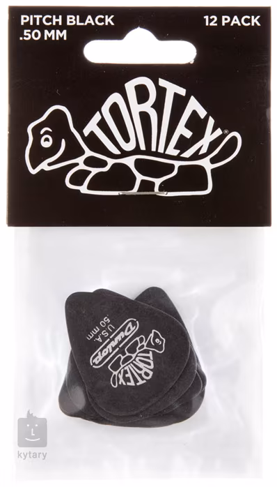 Dunlop Tortex Pitch Black 0.5 - Trsátka