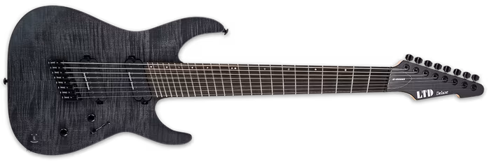 ESP LTD M-1008MS STBLKS - Elektrická osmistrunná kytara