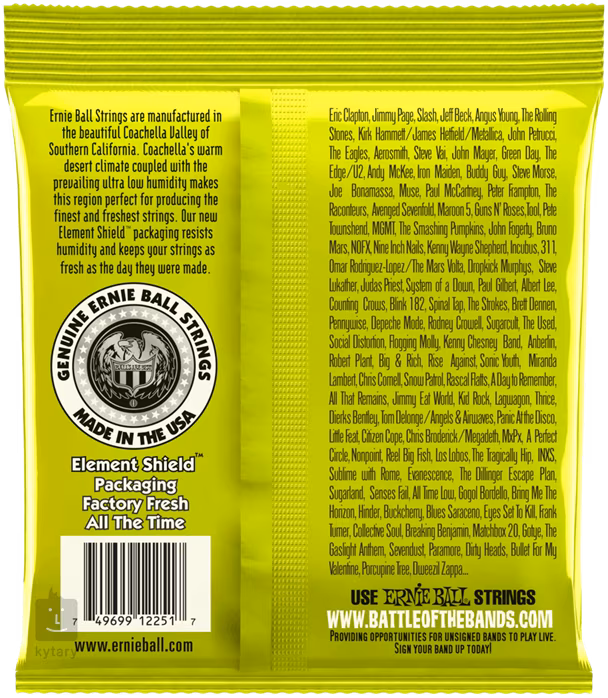 Ernie Ball 2251 Pure Nickel Regular Slinky - Struny pro elektrickou kytaru