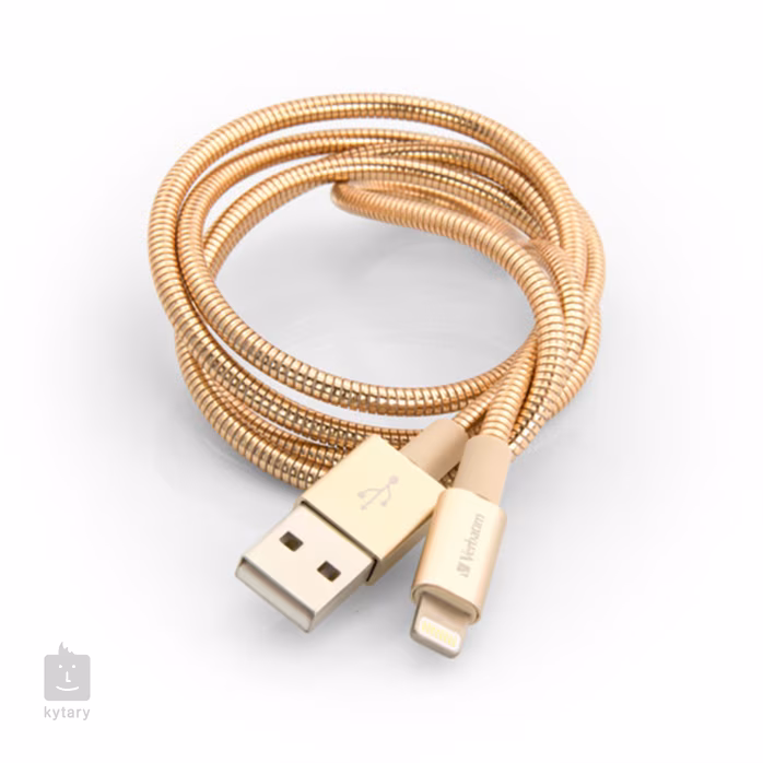 Verbatim Lightning kabel 1m S&CH zlatý - Lightning kabel