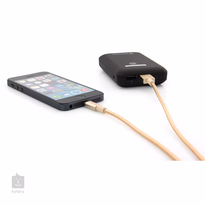 Verbatim Lightning kabel 1m S&CH zlatý - Lightning kabel