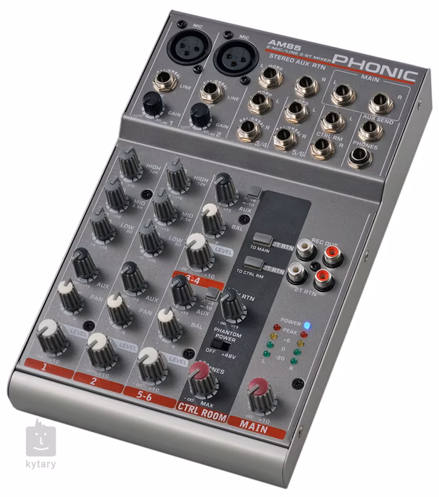 Phonic AM85 - Analogový mixážní pult