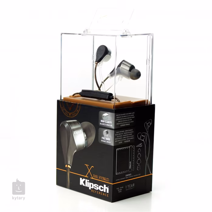 Klipsch Reference XR8i HYBRID - In-Ear sluchátka