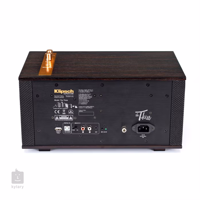 Klipsch The Three Ebony - Bezdrátový přenosný reproduktor