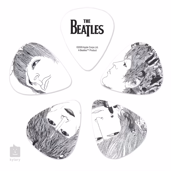 D'Addario Beatles Revolver Guitar Picks Medium - Trsátka