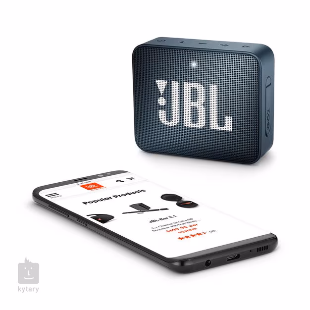 JBL GO2 Navy - Bezdrátový přenosný reproduktor