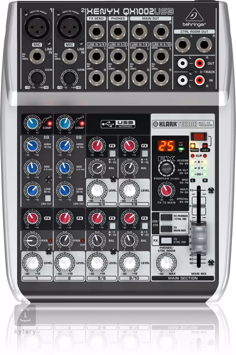 Behringer QX1002USB - Analogový mixážní pult