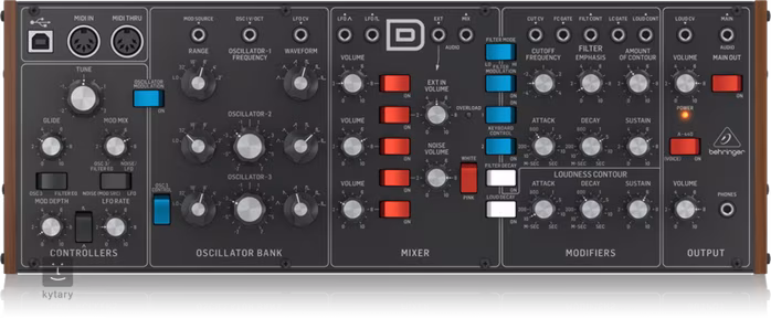 Behringer Model D - Syntezátor