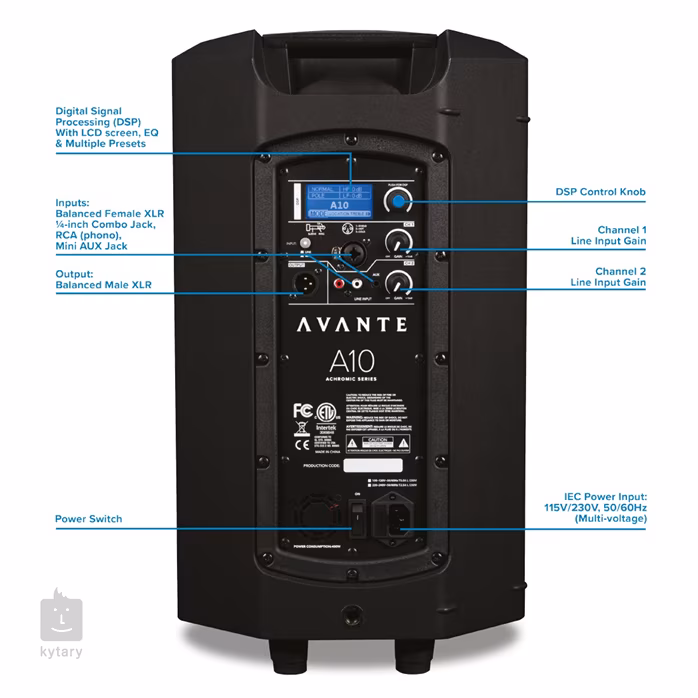 Avante A10 - Aktivní reprobox