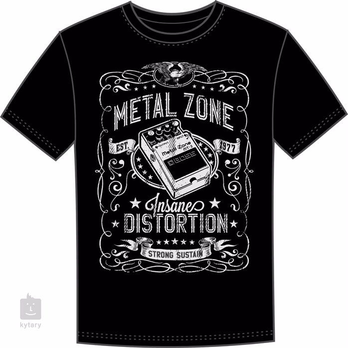 Boss MT-2 crew T-shirt L black - Tričko