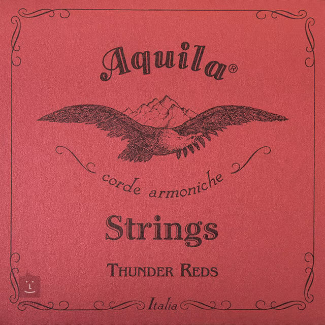 Aquila 91U - Thunder Reds, Bass Ukulele, 4-String - Struny pro basové ukulele