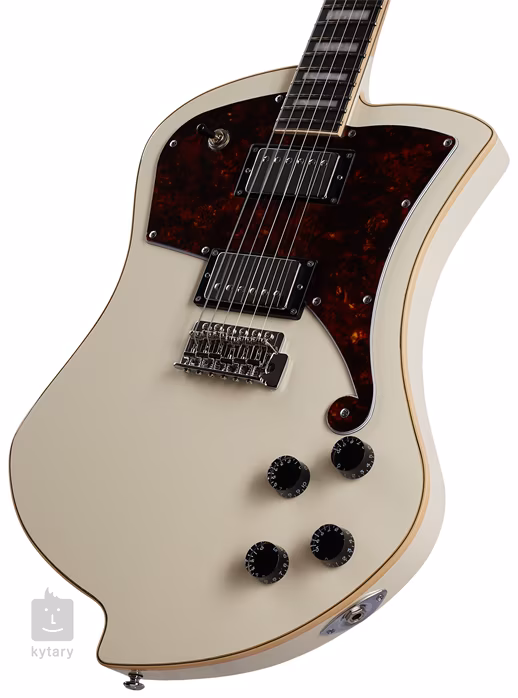 D'Angelico Premier Ludlow Trem Antique White - Elektrická kytara