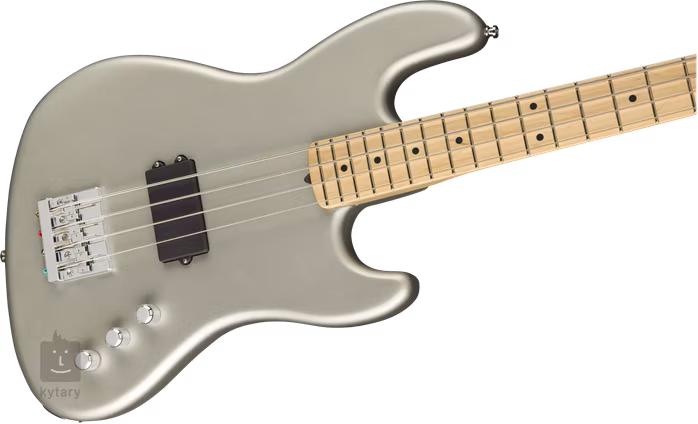 Fender Flea Bass II MN Matte SLVR - Elektrická baskytara