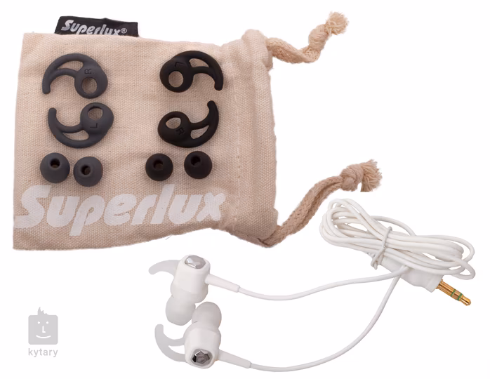 Superlux HDB387 WHITE - In-Ear sluchátka