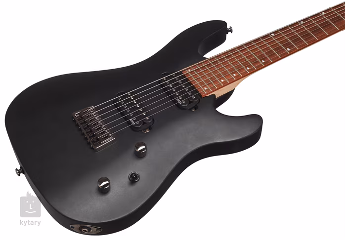 Cort KX257B MBLK - Elektrická sedmistrunná kytara