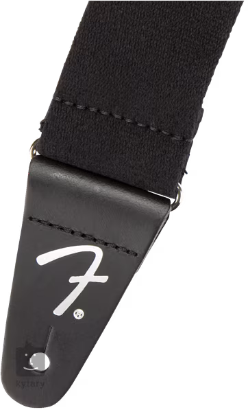 Fender Supersoft Strap Black - Kytarový popruh