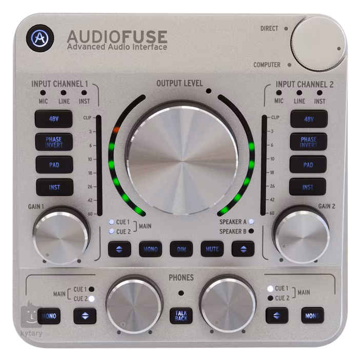 Arturia AUDIOFUSE CLASSIC SILVER - USB zvuková karta