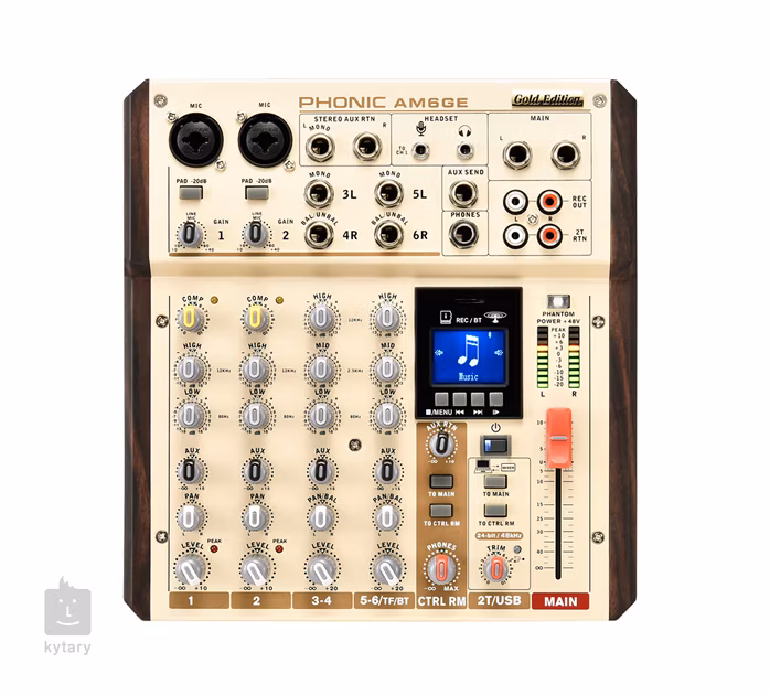 Phonic AM6GE - Analogový mixážní pult