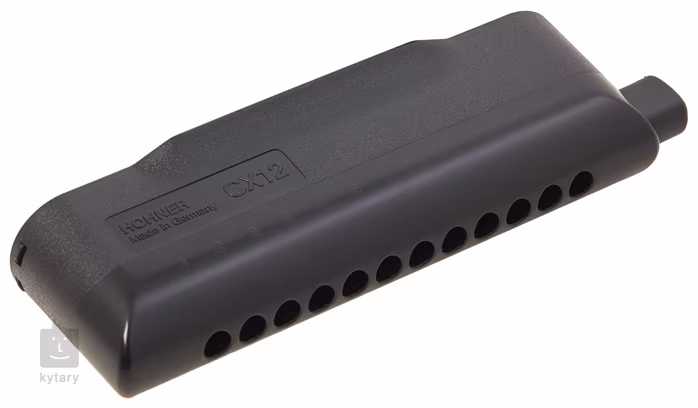 Hohner CX 12 Black C - Foukací harmonika