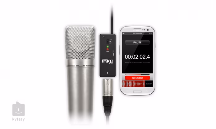IK Multimedia iRig PRE - Mikrofonní předzesilovač