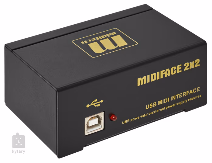 Miditech MIDI face 2x2 (rozbalené) - MIDI převodník