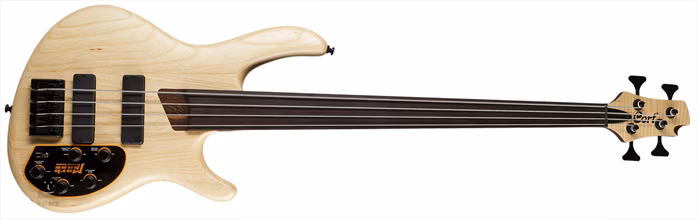 Cort B4 FL Plus AS OPN - Elektrická bezpražcová baskytara