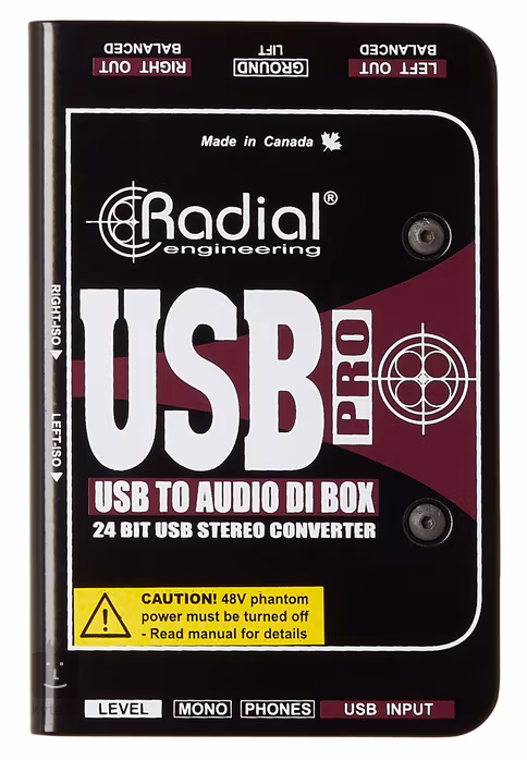 Radial Engineering USB Pro - DI Box
