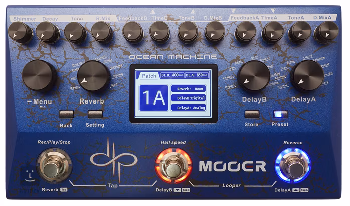 Mooer Ocean Machine - Kytarový multiefekt