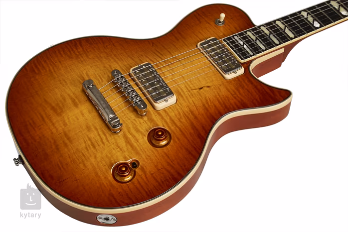 Godin Summit Classic Supreme LTD Cognac Burst Flame Lollar GF - Elektrická kytara