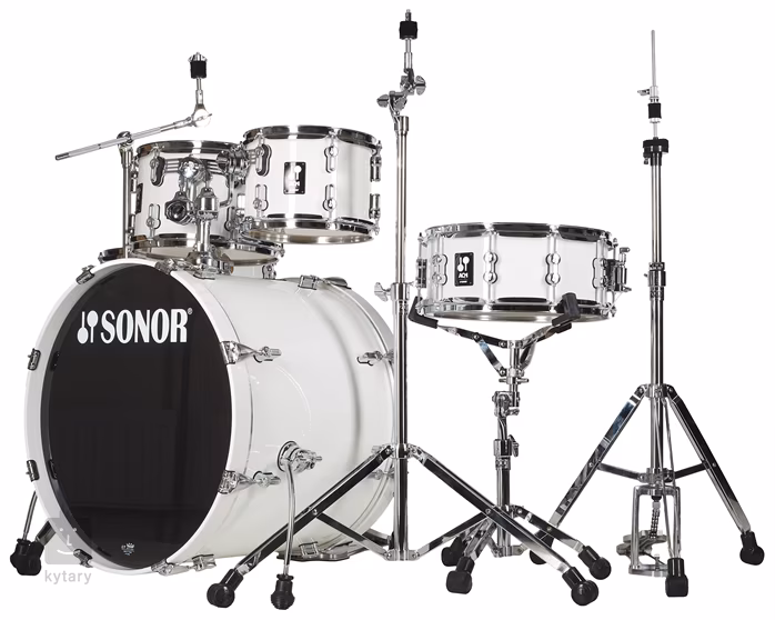 Sonor AQ1 Piano White Stage Set - Bicí souprava
