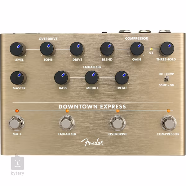 Fender Downtown Express - Baskytarový multiefekt