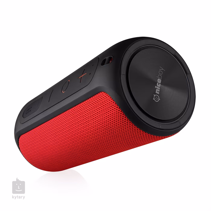 Niceboy RAZE Red - Bezdrátový přenosný reproduktor