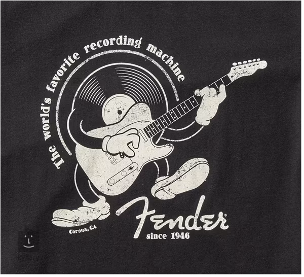 Fender Recording Machine T-Shirt S - Tričko